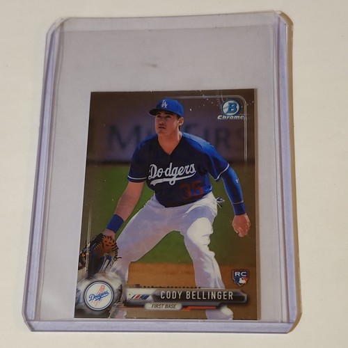 Cody Bellinger #27 2017 Bowman Chrome card