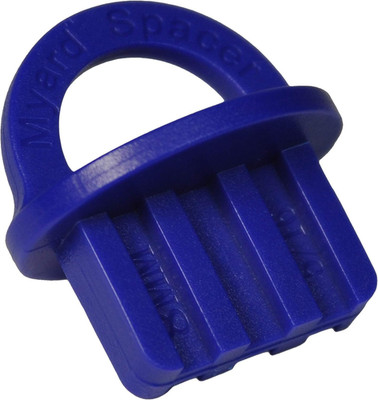 Blue 20 Packs 5/16 Inch Deck Spacer with Bright Color Easily Spotting, Easy Pull