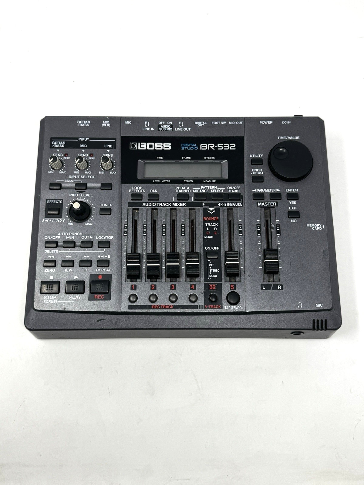 Boss BR-532 4 Track Digital Recording Studio w/128MB Smart Media Card Works Read