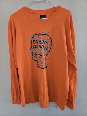 Brain Dead Long Sleeve Infected Logo Shirt