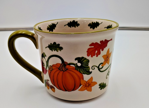 Temptations Old World Vivid 20 Oz Multicolor Coffee Mug, with lids - Picture 4 of 7