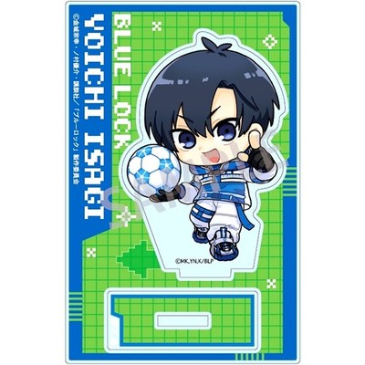 Yoichi Isagi Mini Acryl Ständer Cyberpunk Revival Blau Schloss Japan C907