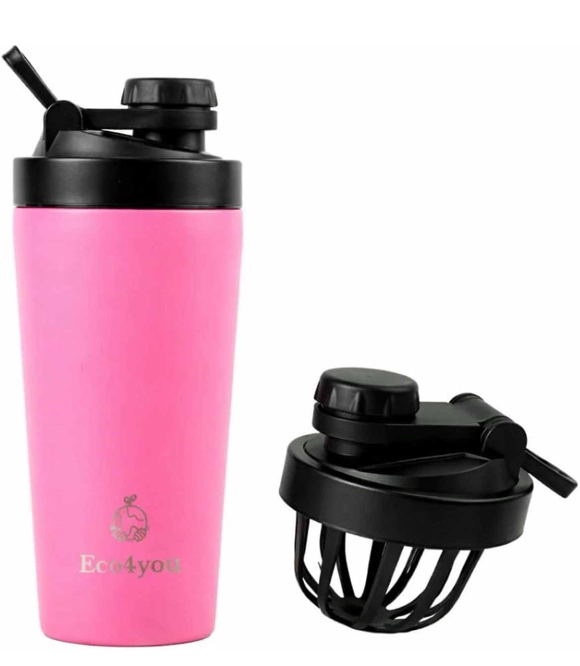 3-in-1 Stainless Steel Shaker Bottle, 23oz – Protein Shaker, Fruit & Tea Infuser
Opens in a new wind