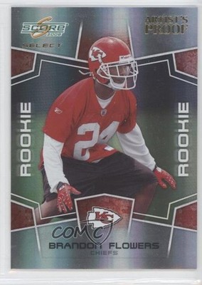 2008 Score Select Artist's Proof 21/32 Brandon Flowers #358 Rookie RC 0f8