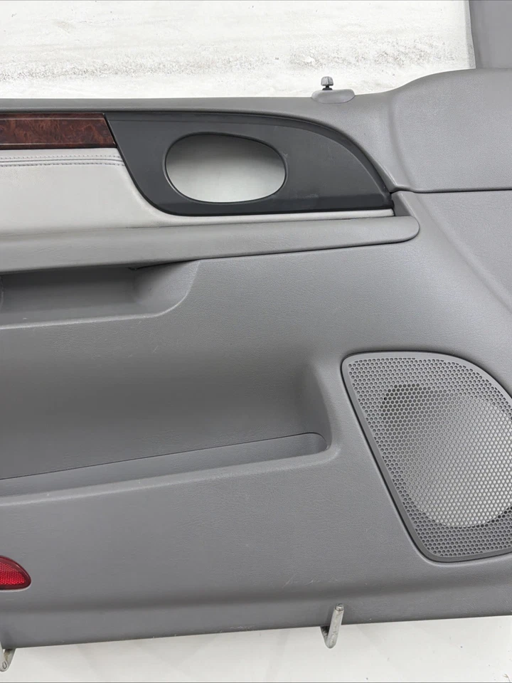 02-09 GMC Envoy передняя панель двери со стороны водителя оригинальная серая лицевая древесина изящная - Изображение 3 из 4