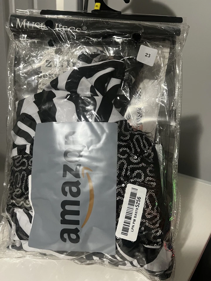 Z Is For Sexy Zebra Costume - Women’s Size M/L New In Package. Halloween Cosplay - Image 2 of 2