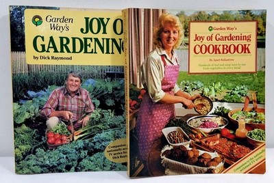 Garden Way's Joy Of Gardening Cookbook & Companion Book Set By Janet Ballantyne