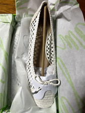 Sam Edelman May Ballet Flat Bright White 8 Medium