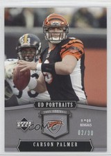 2005 Upper Deck Portraits Platinum 2/30 Carson Palmer #20 4r6