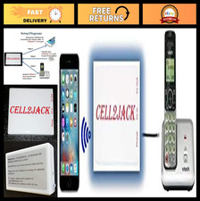 Cell Phone to Landline Adapter - Make  Receive Calls on Home Phone - Dock Conve