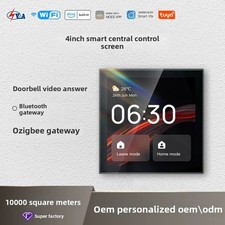 Tuya Smart Home Control Panel 4-inch - WiFi  Built-in Zigbee Gateway