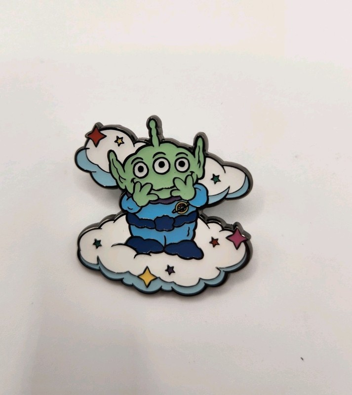 Hot Topic Pixar Cloud Blind Box: Little Green Man Pin