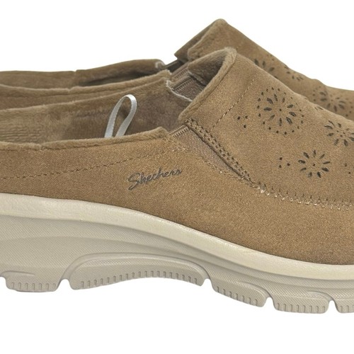 Zuecos sin cordones Skechers para mujer Easy Going Sweet Moves de microgamuza talla 8 - Imagen 2 de 11