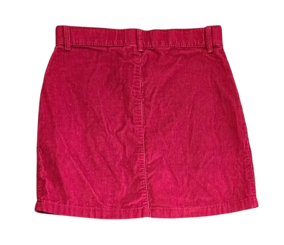 Carter's Kid Red Mini Skirt Girls Size 14 Corduroy - Image 3 of 3