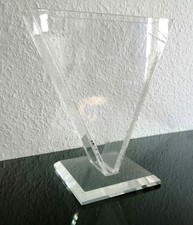 Dekorationsgefäß aus Plexi- /Acrylglas, gut erhalten