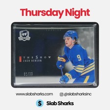 2023 UPPER DECK THE CUP #SB-ZB ZACH BENSON THE SHOW BLACK RC ROOKIE /99