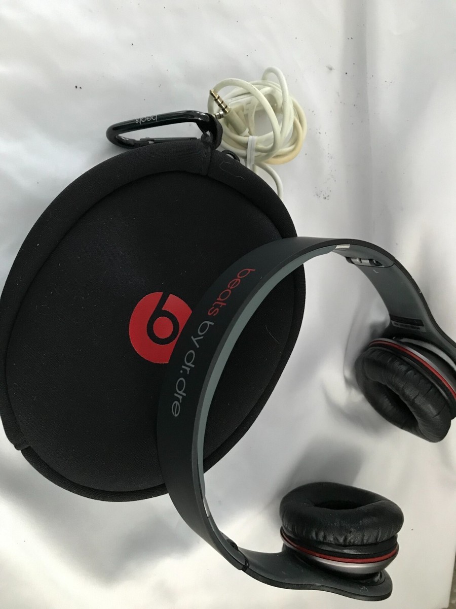 Beats by Dr. Dre Wired Headphones - Black/Red ***EXCELLENT Beats by Dr. Dre Wired Headphones - Black/Red ***EXCELLENT