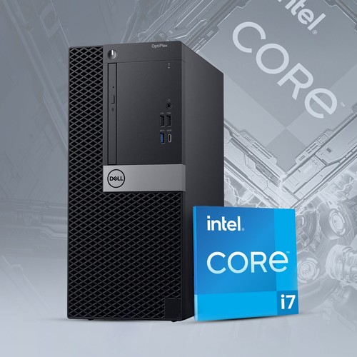 Dell Tower Desktop PC Intel i7-9700 64GB 2TB SSD 2TB HDD Built-in Wi-Fi Window11 - Afbeelding 3 van 7