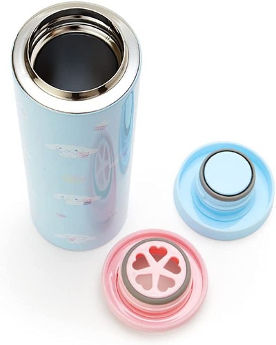 New Sanrio Cinnamoroll Stainless Steel Thermos Water Bottle 16 oz Cup Pink Blue - Picture 3 of 3