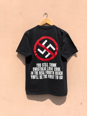 Vintage 2006 Napalm Death Nazi Punks Black T-shirt Sz M | eBay