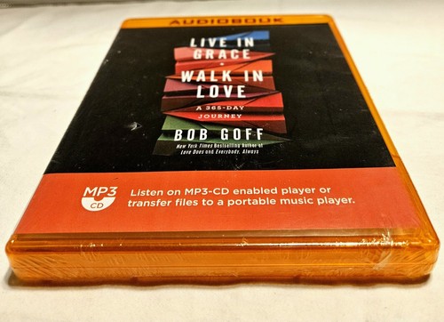 Live in Grace, Walk in Love: A 365-Day Journey by Bob Goff (2019, CD MP3) NEW - Imagen 5 de 8