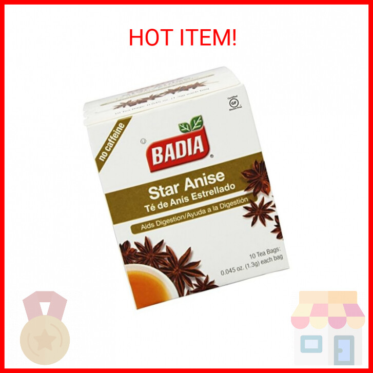 Badia Star Anise Tea Caffeine Free 10 Tea Bags eBay