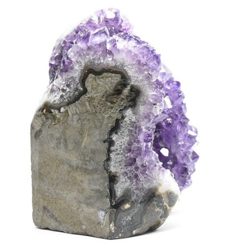 745g Amethyst Geode Cluster Natural Purple Quartz Gemstone Druzy Specimen Brazil - Picture 3 of 5