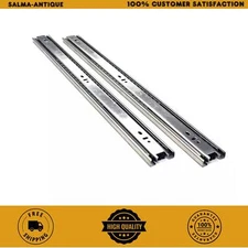 22 in. Side Mount Full Extension Ball Bearing Drawer Slide with Installation (2