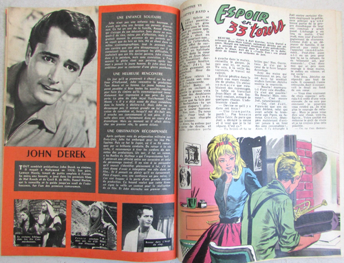 Revue Mireille n° 376 Décembre 1962 Maria Schell, John Derek, Les Shadows etc - Foto 5 di 6