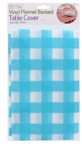 WIPE CLEAN PVC TABLECLOTH VINYL FLANEL BACKED TABLE CLOTH TABLE COVER PROTECTOR - Picture 9 of 16