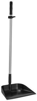 Vikan Upright Lobby Dustpan, Black, One size, Multi