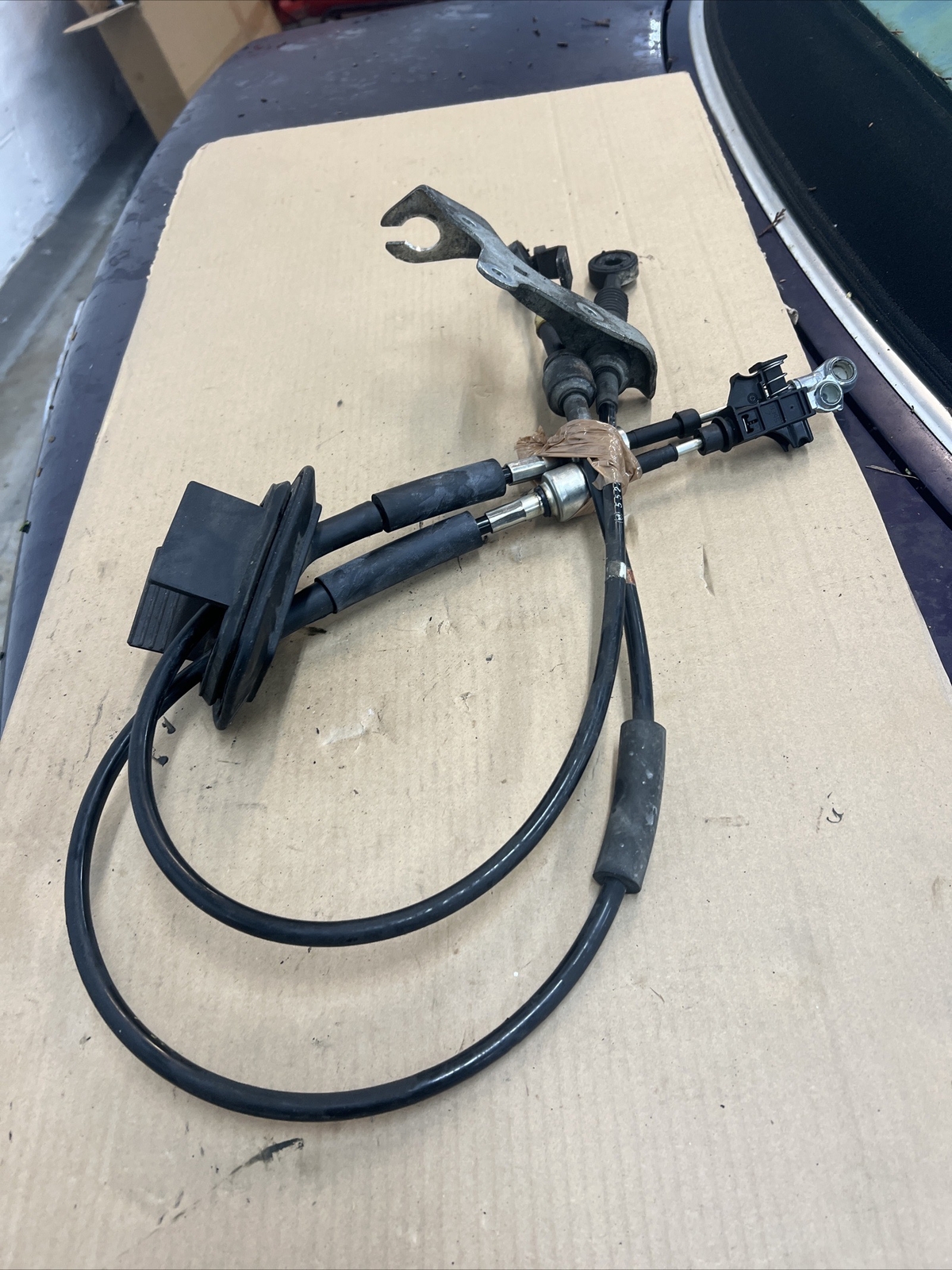 FIAT 500 GEAR SELECTOR CABLES LINKAGES 1.2 PETROL 5 SPEED MANUAL 2007
