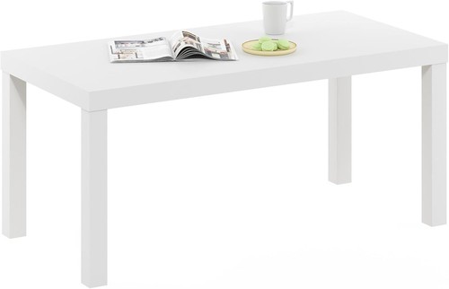 New- Classic Simple Coffee Table for Living Room, 38.98 (W) x 17.52 (H) x - Picture 5 of 6