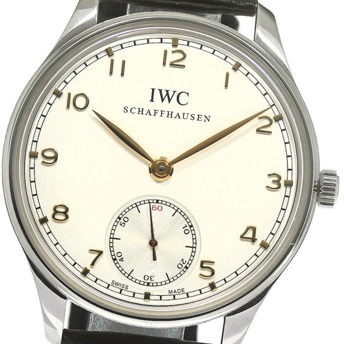 IWC SCHAFFHAUSEN IW545408 Portugieser HandWound Small Second Men's