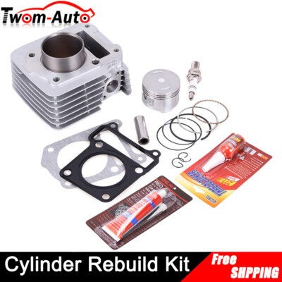 50mm Cylinder Gasket Piston Top End Kit For Yamaha TTR125 TTR125E TT-R125E 00-05