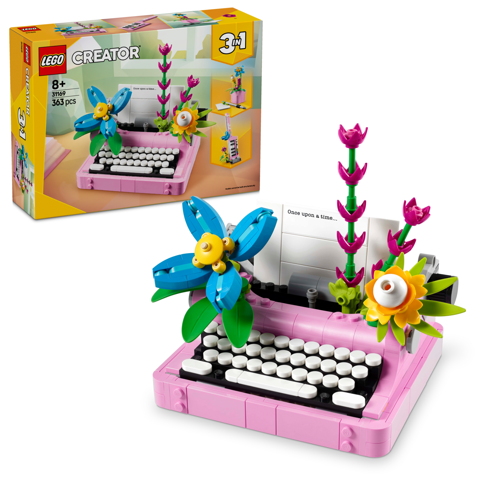 Lego Lego® Creator 3-In-1 - 31169 Schreibmaschine Mit Blumen Bunt in Größe 99 - Bild 14