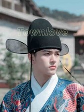 Black Gauze Hat Men Ancient Chinese Hanfu Hat Men Ming Dynasty Male Cosplay