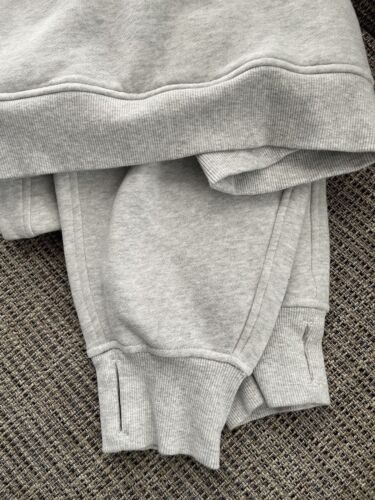 Lululemon Scuba Oversized Funnel Neck Half Zip Sweater Damen Gr. XL/XXL grau - Bild 7 von 10