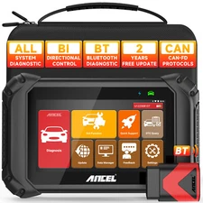 Ancel V5 BT Bluetooth Scanner OBD2 Automotive Bi-directional Car Diagnostic Tool
