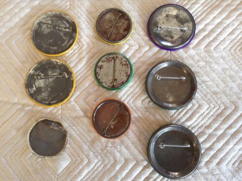 9 vintage Heart of America Antique Steam/Model Assoc pins buttons badges Kansas - Picture 2 of 2