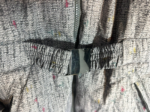 WOMEN'S ATHLETECH PARKA Jacket Coat Large GREY/PINK - Picture 3 of 6