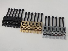 6er Set BR&Uuml;CKENS&Auml;TTEL & FESTSTELLSCHRAUBEN f&uuml;r Floyd Rose Br&uuml;cken in 3 Farben