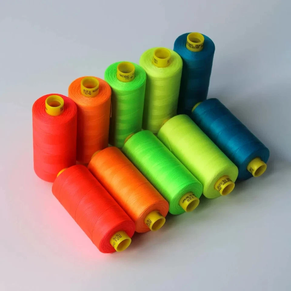 Gutermann Mara 120 Sewing Machine Polyester Thread – Neon Mix - Image 4 of 4