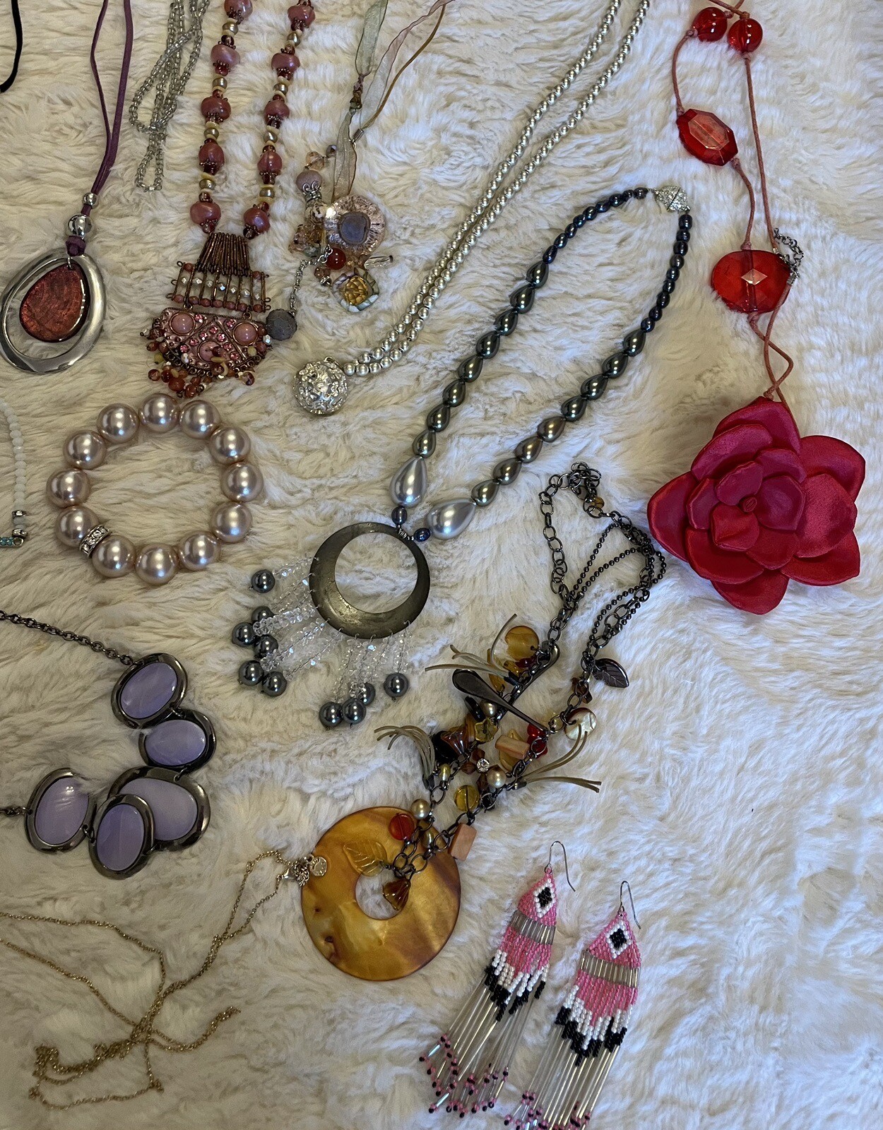 Costume Jewellery Job Lot Over 30 Items NEW Vintage & Old eBay