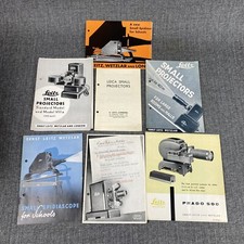 Vintage Leitz Leica Projectors Sales Brochures lot