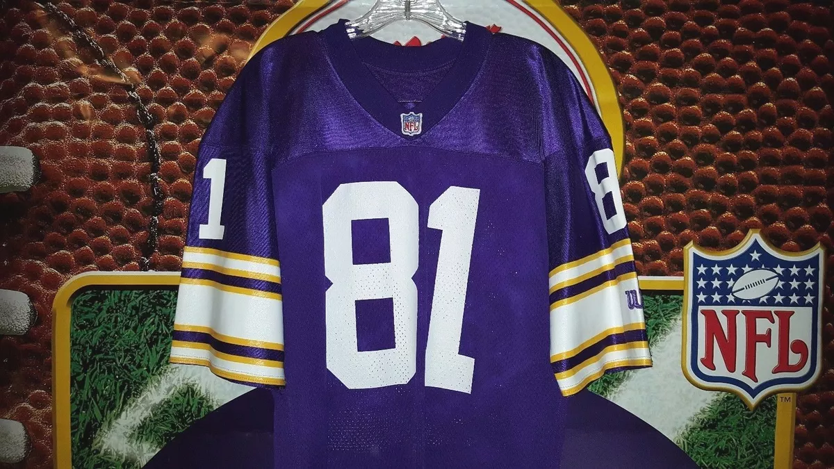 Anthony Carter Minnesota Vikings Throwback Football Jersey – Best