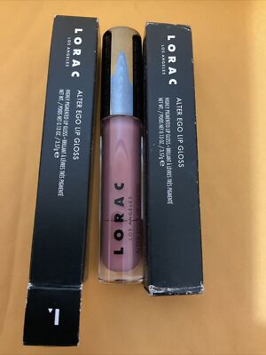 2x LORAC Alter Ego Lip Gloss minimalist