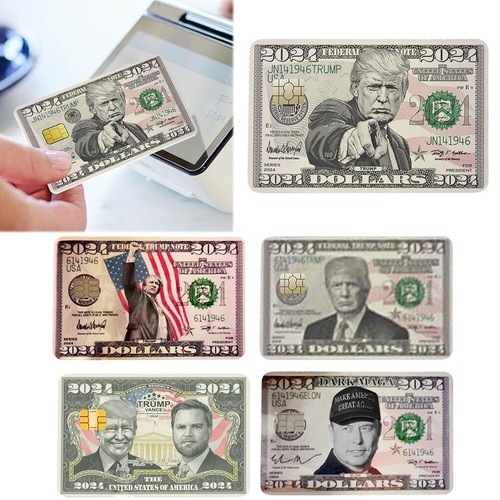 Trump Credit Card Skin Sticker Trump Credit Card Sticker Skin Debit Donald Trump - Zdjęcie 11 z 17