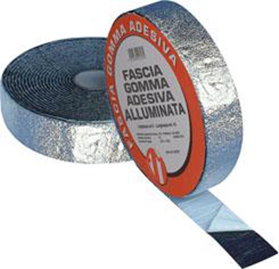 FIMI SPA GUAINA FASCIA GOMMA ALLUMINATA ADESIVA CL1 CM5 MT.10. Nastro adesivo FIMI in ...