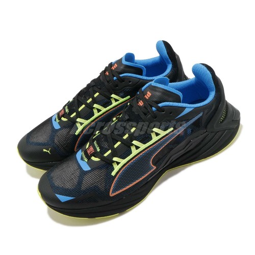 Blue Orange Men Running Shoes 19375401 